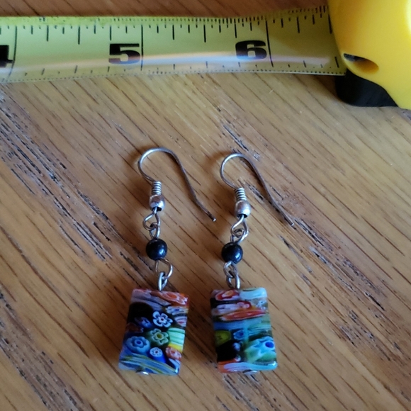 Glass Bead Earrings - Picture 3 of 5